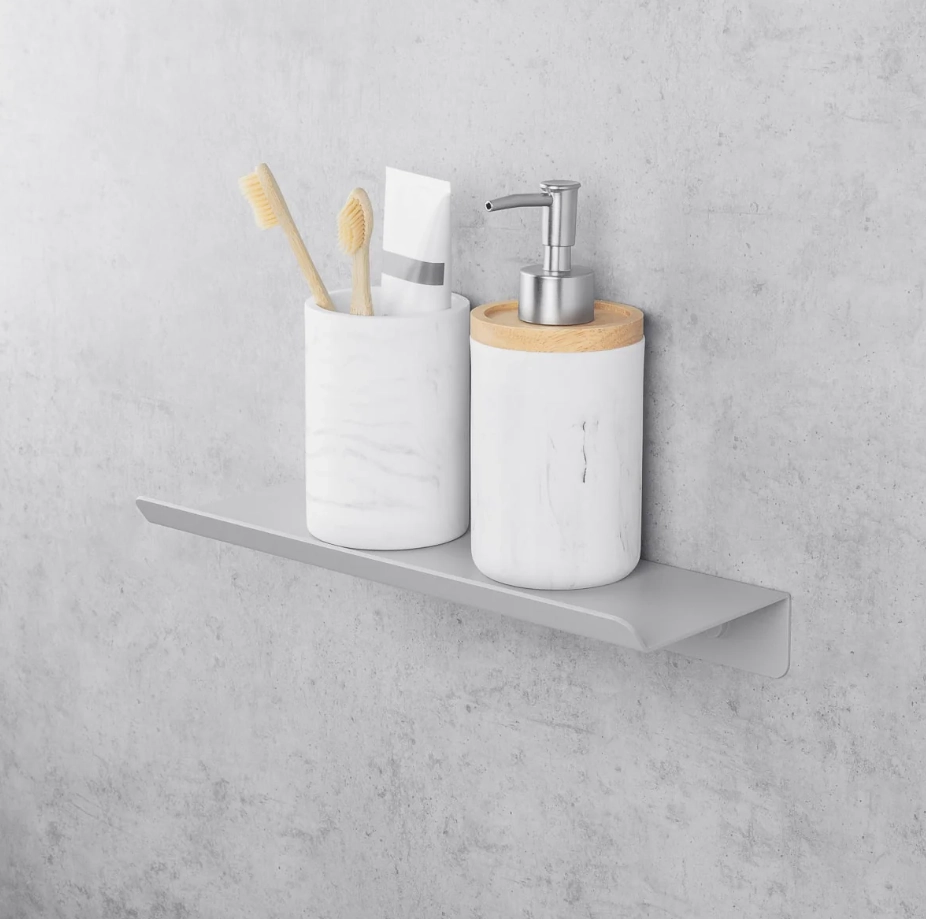 Полка Daske Plain  SH/P-0430G серый