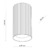 Spot Tk Lighting TUNE BLACK S 1GU10 10022