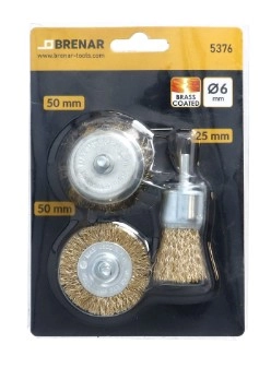 Perie de sârmă în set Ega 5376