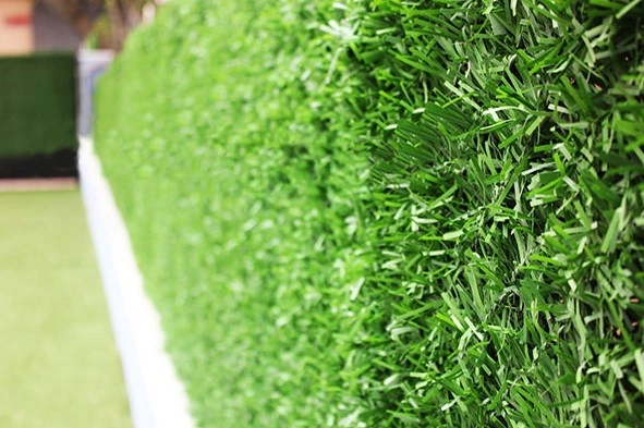 Зеленый забор стальной Grass Fence 100см*10м