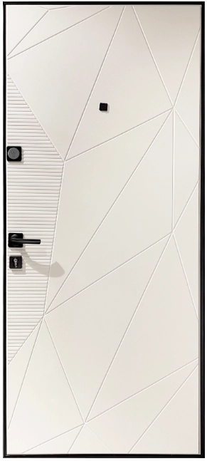 Входная дверь Diplomat 306 Q Антрацит/белый  86*7 R