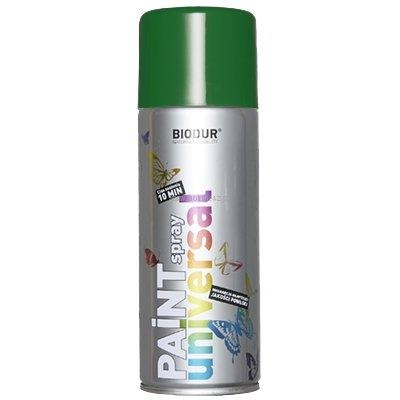 Спрей краска Biodur 400ml зелёный 6029