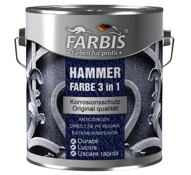 Эмаль Farbis 3in1 2.5l тёмно-коричневый