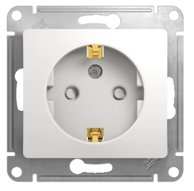 Розетка 250V 16A 2P+E Glossa GSL 000145/329 