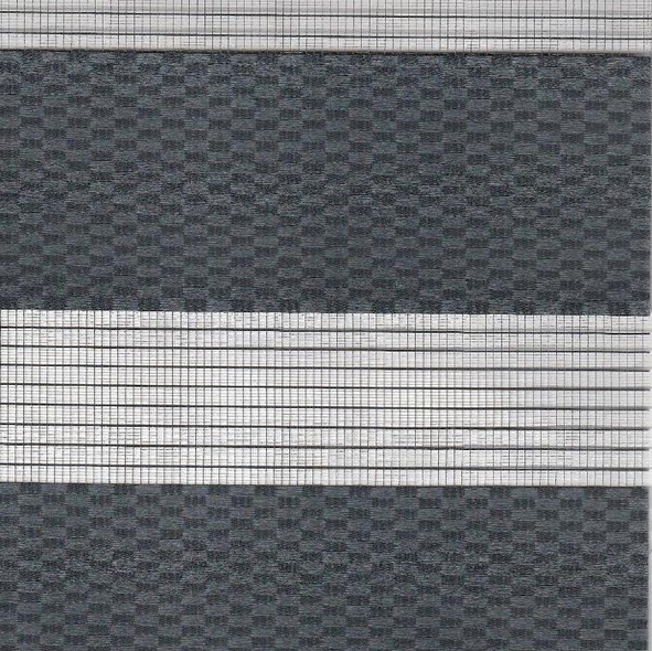 Жалюзи день-ночь RATTAN Grafit 0.45x1.7м