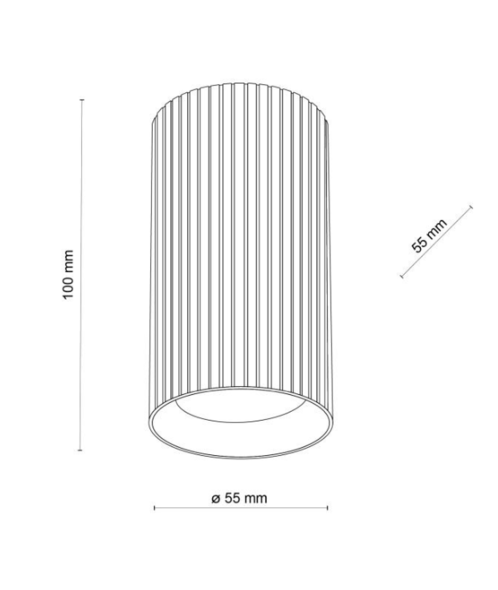Spot Tk Lighting 10023 TUNE WHITE S 1 GU10 