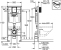 Инсталляция для подвесного унитаза Grohe 6502