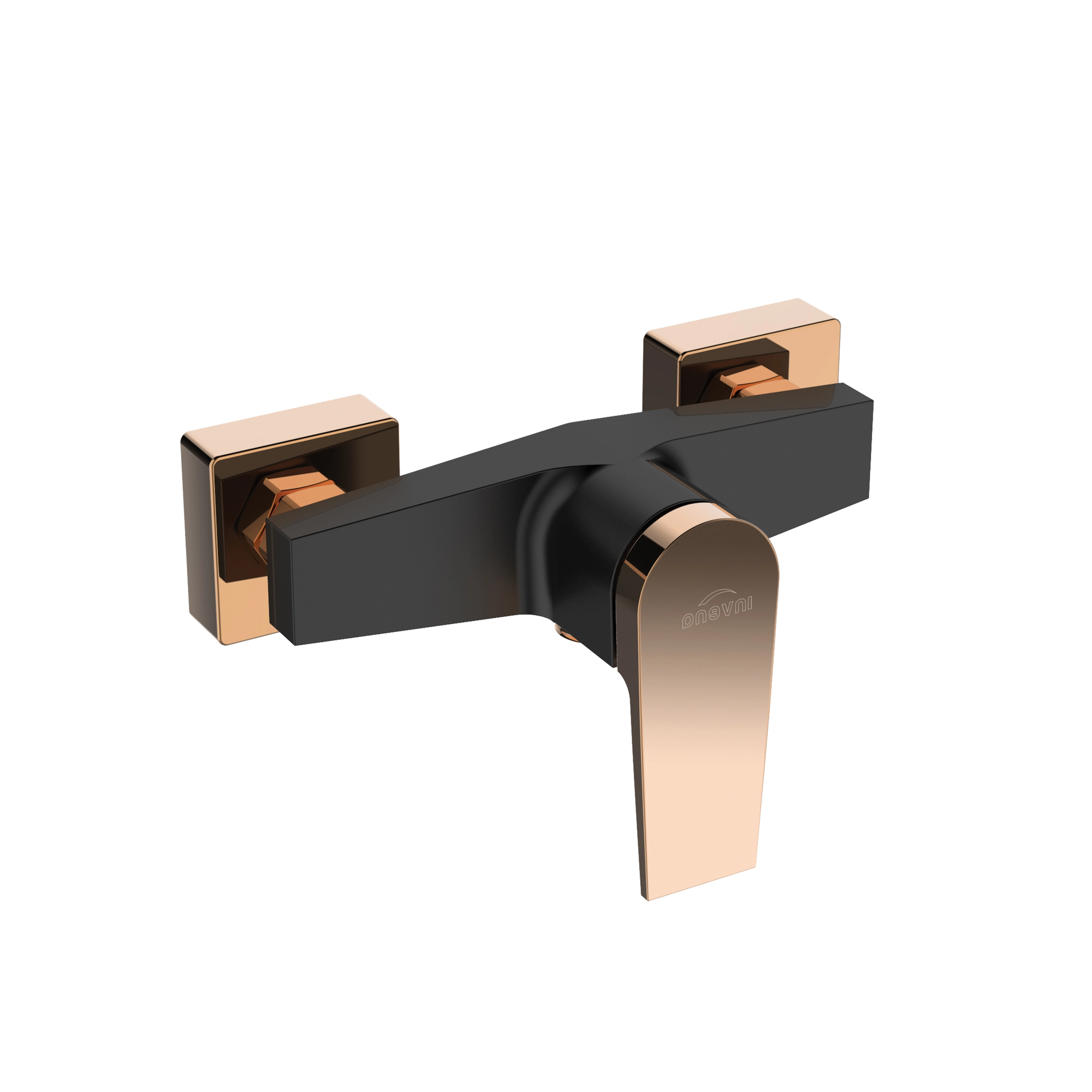 Sistemă de duș Black/Gold Rose BN-35-014-V  