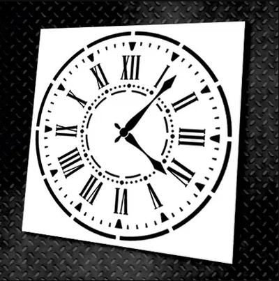 Trafaret Round patterns 41 