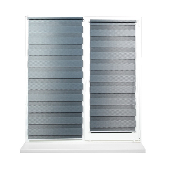 Жалюзи день-ночь RATTAN Grafit 0.70x1.7м