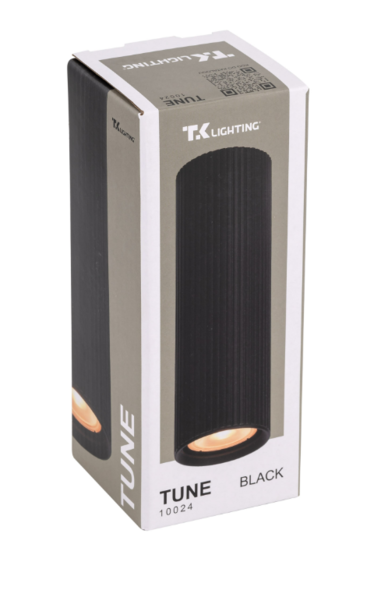 Spot Tk Lighting 10024 TUNE BLACK M 1 GU10 