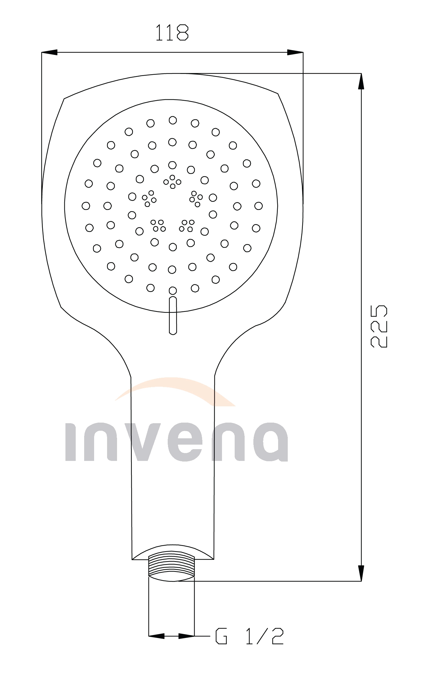 Telefon pentru duș Elea AS-82-001-M 