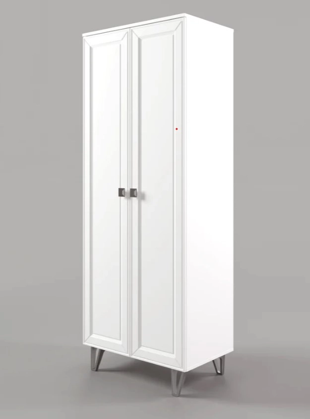 Шкаф Mira №3 2 дверцы 800 белый