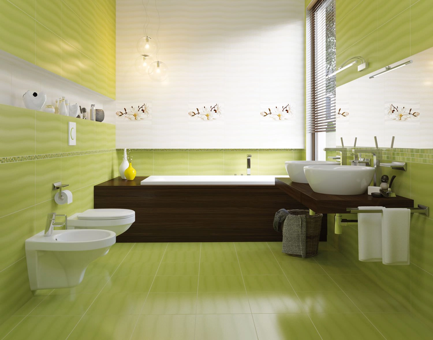 Gresie Flora 42х42 cream 67860