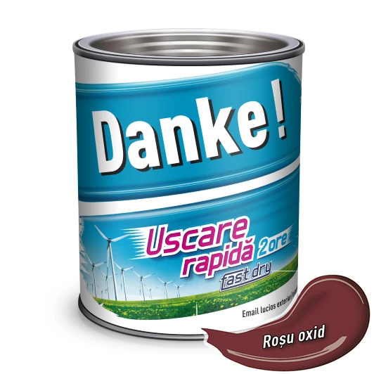 Эмаль Danke 2.5л красный оксид