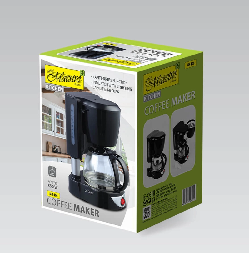 Cafetieră Maestro MR406 550W