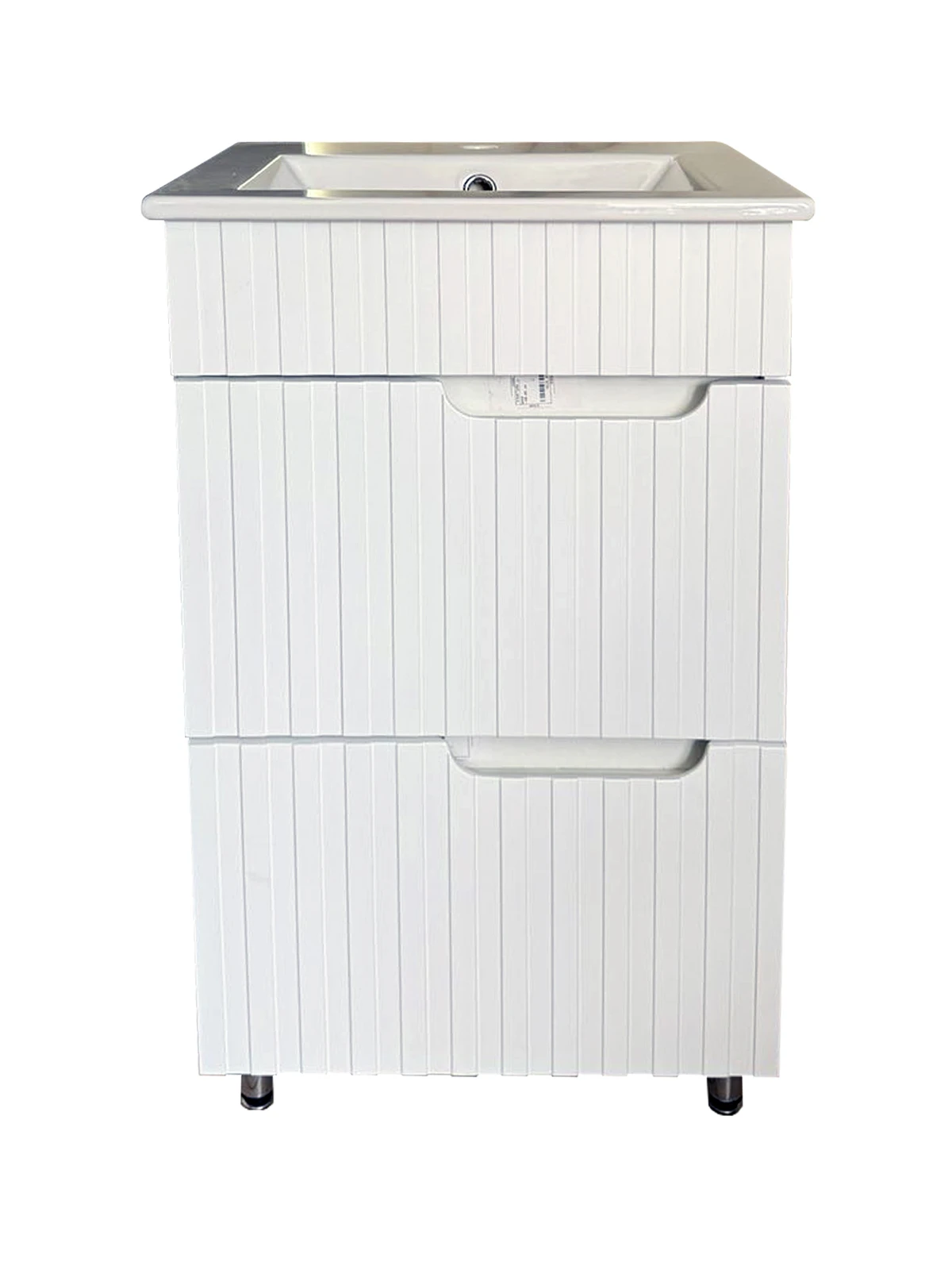 Mobilier de baie 29 Bergamo 50 3D + lavoar Keramin 