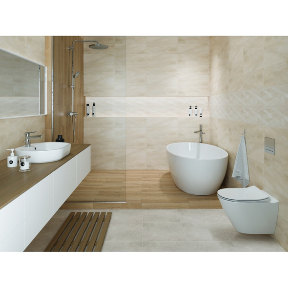Плитка Herber Cersanit 42x42 Cream 91507