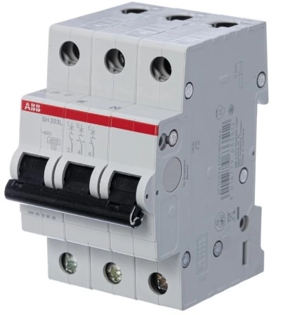 Автоматический выключатель SH203L-C 3P 4.5Ka ABB 40A 7956
