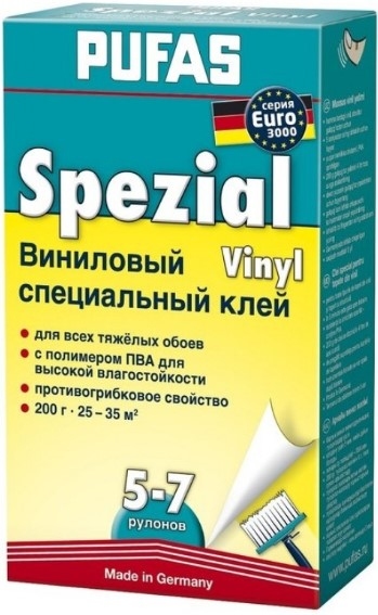 Клей для обоев Spezial Vinyl Pufas