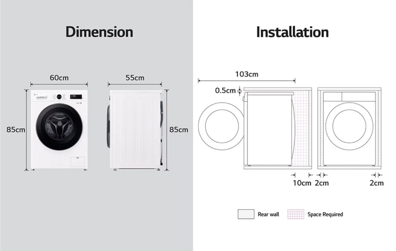 Стиральная машина LG F4X1009NWK 