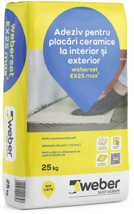 Adeziv  Weber ex25 max2  