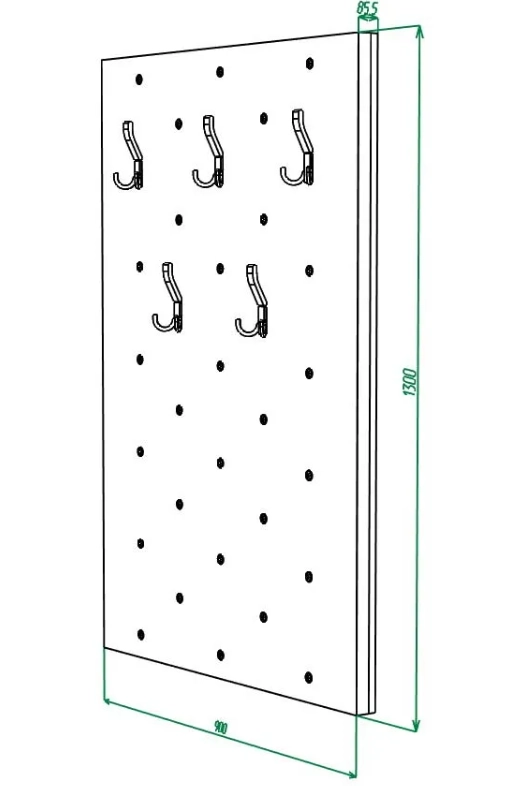 Cuier 4 900x1300 gri 54