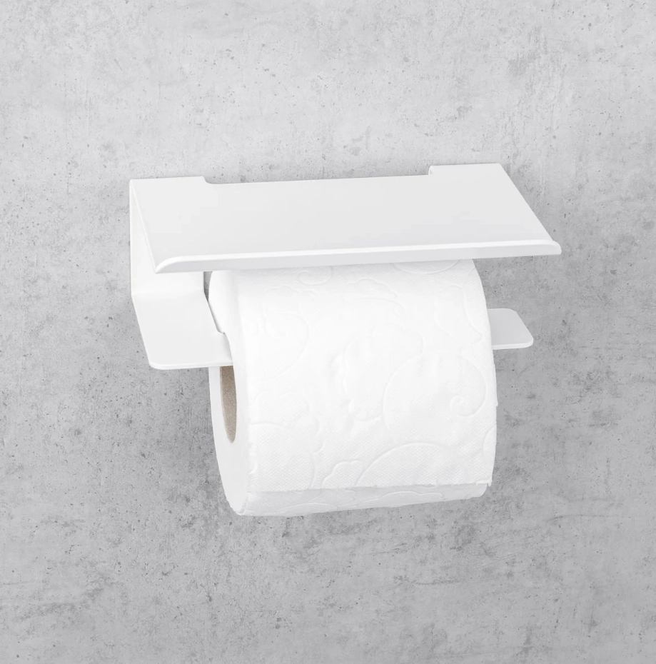 Держатель для туалетной бумаги Daske Bliss PH/B-0140WR белый правый