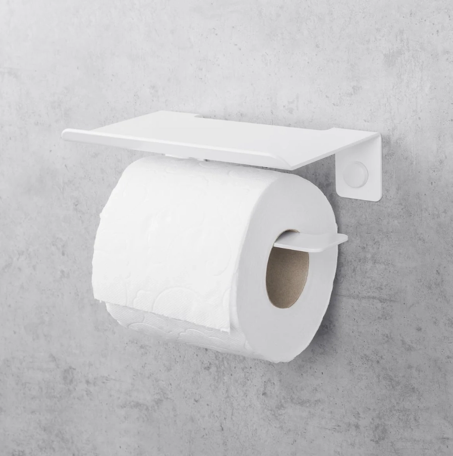 Держатель для туалетной бумаги Daske Bliss PH/B-0140WR белый правый