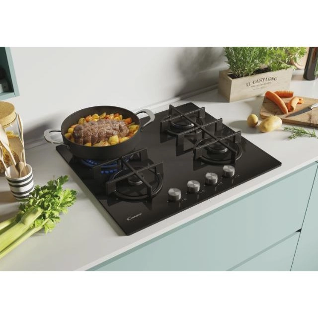 Aragaz incorporabil Candy CVG6BR4WPB 