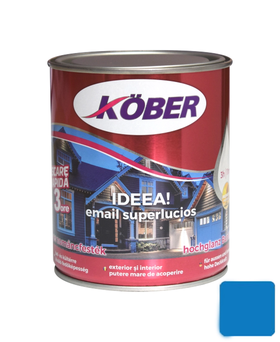 Эмаль Ideea 0.75л синий