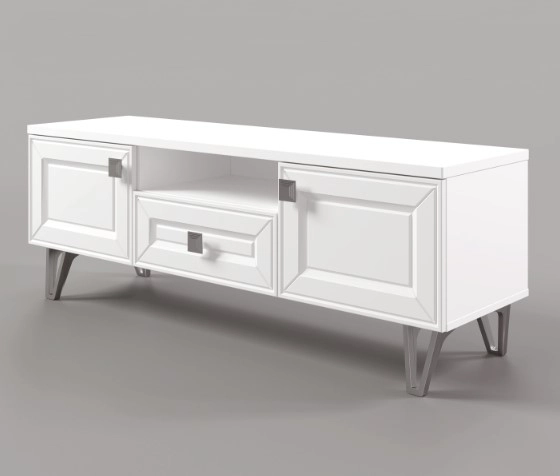 Tumba TV Mira №7  1400 Alb 