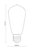 Zarowka TK Lighting E 27 Clear ST 58 3570