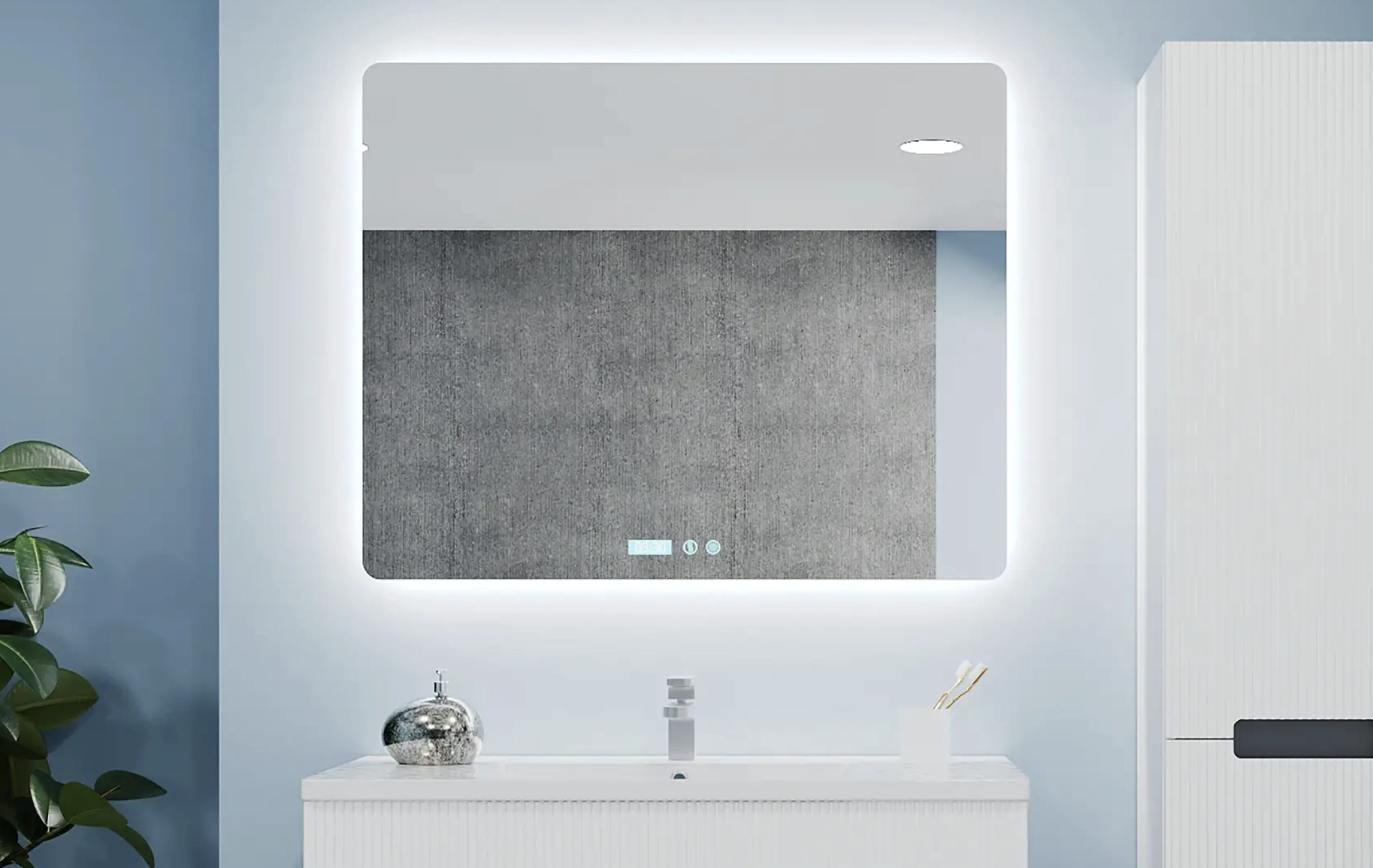 Oglindă Bayro Moon 90x80 124194 