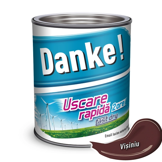 Эмаль Danke 2.5л вишневый