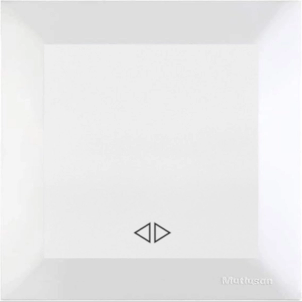 Выключатель Mutlusan Candela 1P белый 10506
