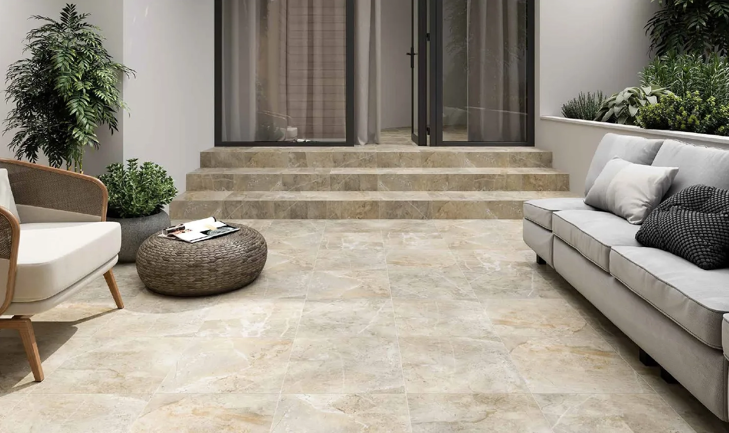 Gresie Magnum 42x42 beige