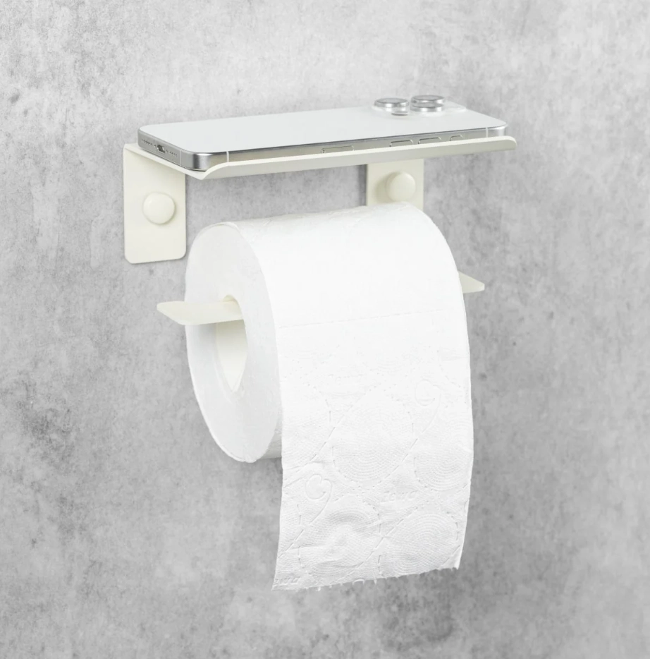 Держатель для туалетной бумаги Daske Bliss PH/B-1895JL беж левый