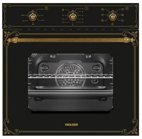 Электрический духовой шкаф Wolser WL-F 66 Rustic Black