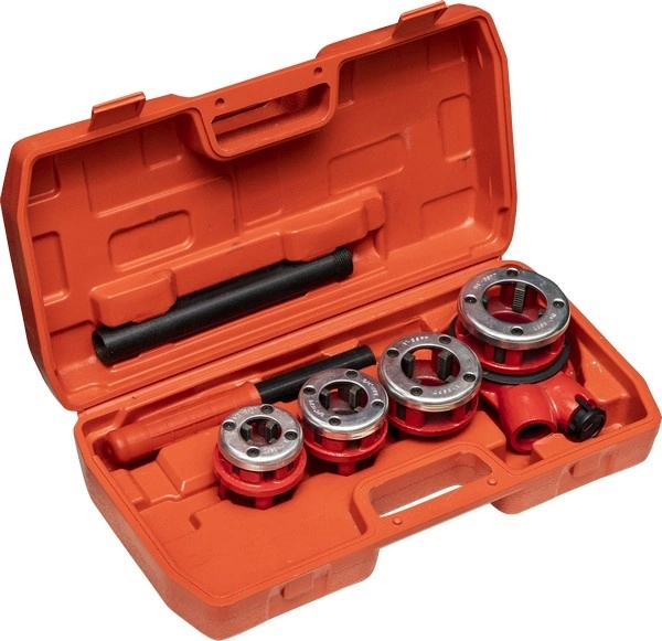 Комплект для нарезания трубной резьбы 4шт 10271