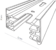 Șină track Tk-Lighting Tracer 4044 White 1M