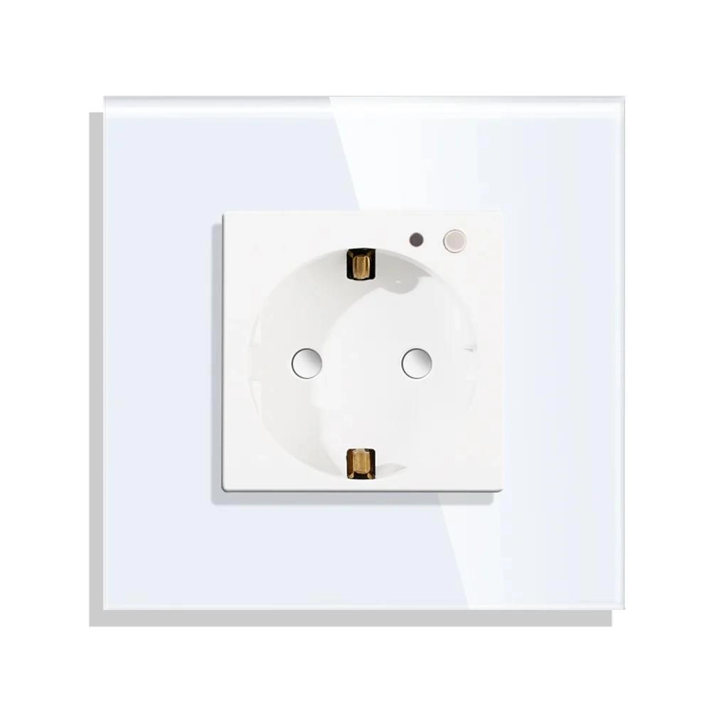 Розетка WiFi 16A 86x86mm Белый WF1F-WT