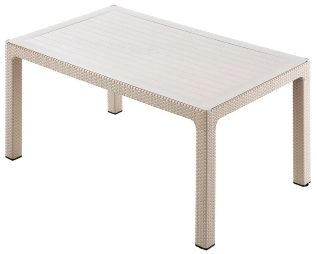Садовый стол Rattan 80*140 Antracite