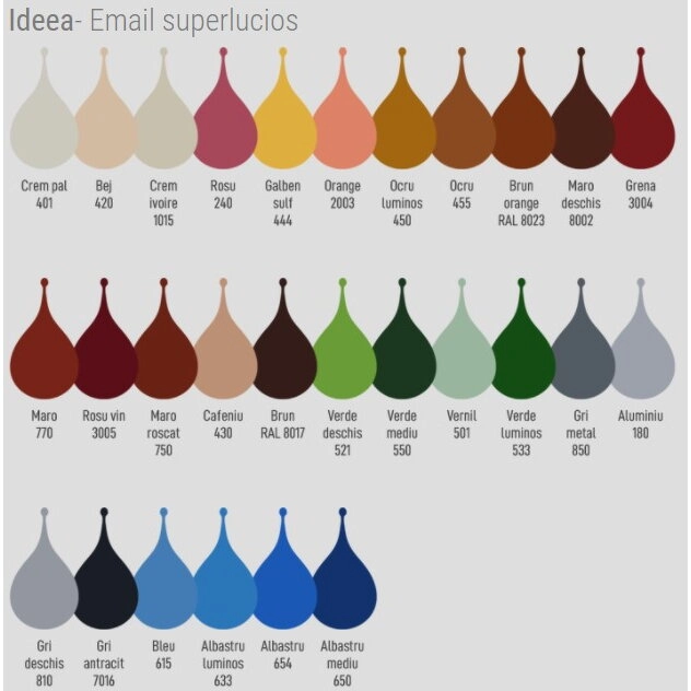 Email Ideea 0.75L ocru închis