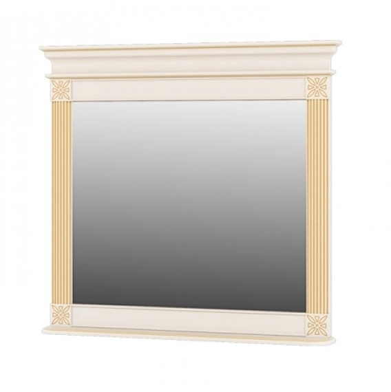 Oglinda Afina MH-222-08 Crem/Patin Auriu