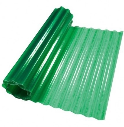 Rulou ondulat verde 3.0*25