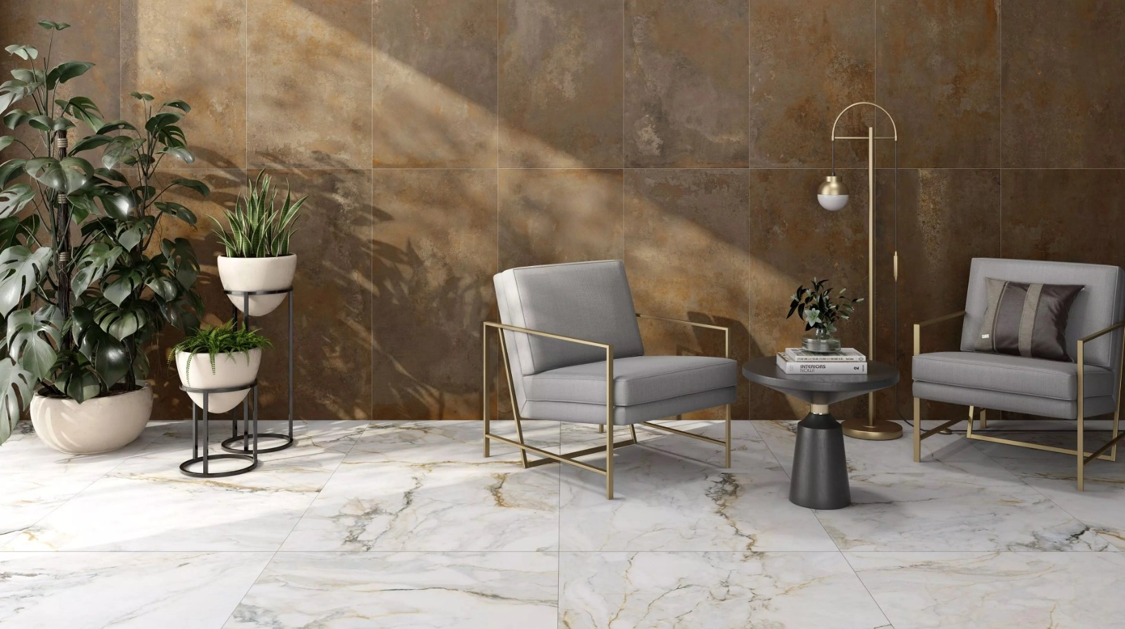 Плитка Pisa 60x60 gold