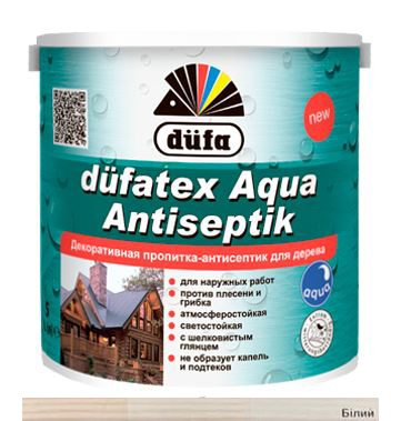 Acoperire decorativă Dufatexaqua  2.5l Alb