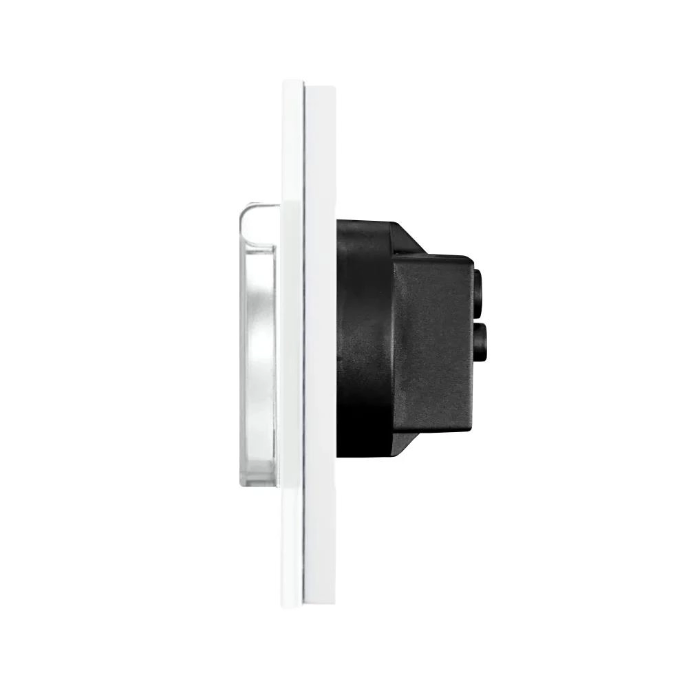 Розетка двойная 16A 86x157mm Белый M2F-WT