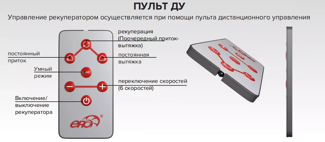 Recuperator de caldură Cuper Mistral D131